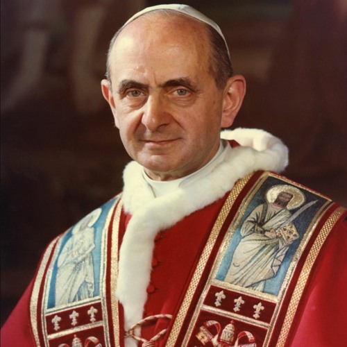 Retrato del Papa Pablo VI